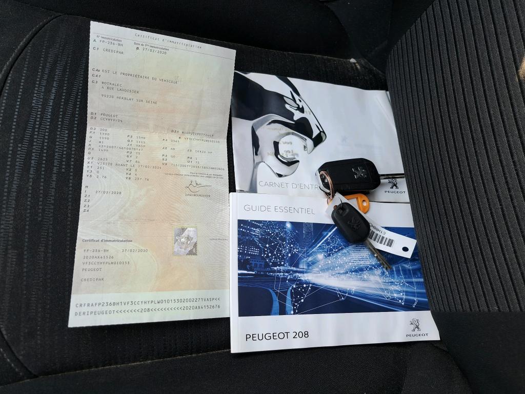 Peugeot 208 AFFAIRE BLUEHDI 100 S&S BVM5 PREMIUM PACK 2020
