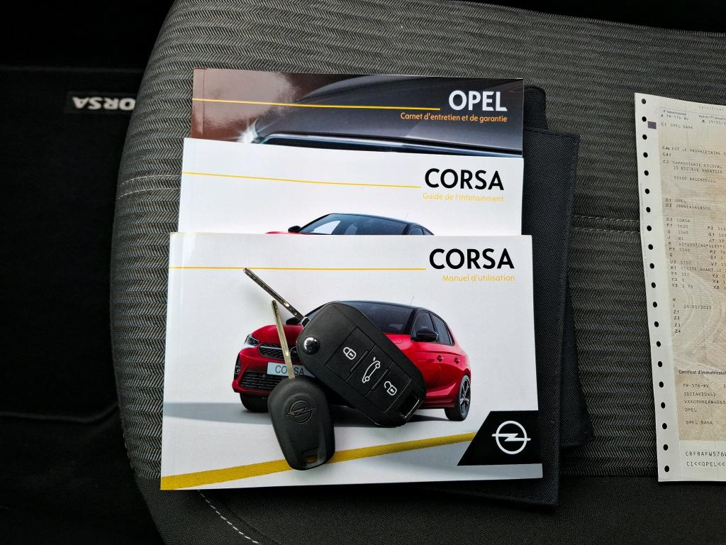 Opel Corsa 1.2 Turbo 100 ch BVM6 Edition Business 2021