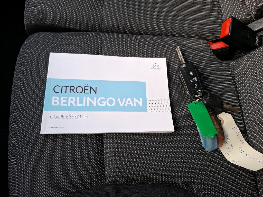 Citroen BERLINGO VAN M 650 BLUEHDI 100 S&S BVM5 CLUB 2020