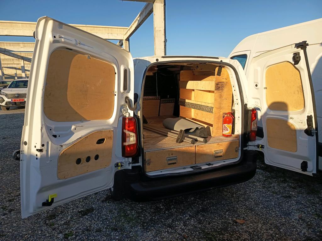 Peugeot PARTNER FOURGON LONG 950 KG BLUEHDI 100 S&S BVM5 ASPHALT 2020