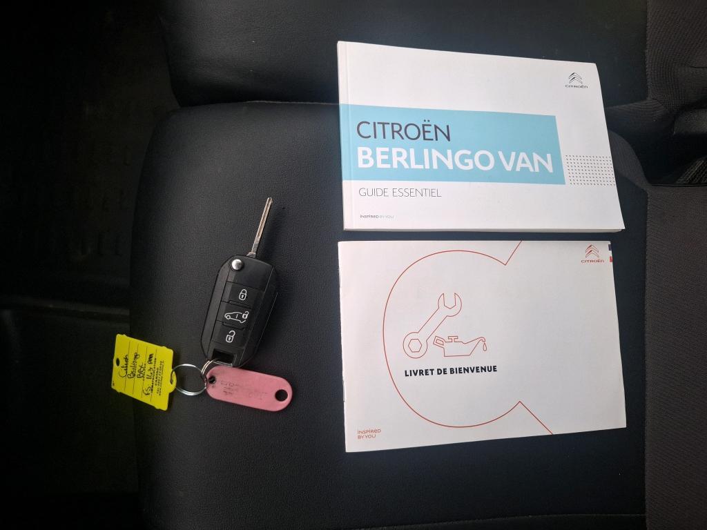 Citroen BERLINGO VAN M 650 BLUEHDI 100 S&S BVM5 CLUB 2020