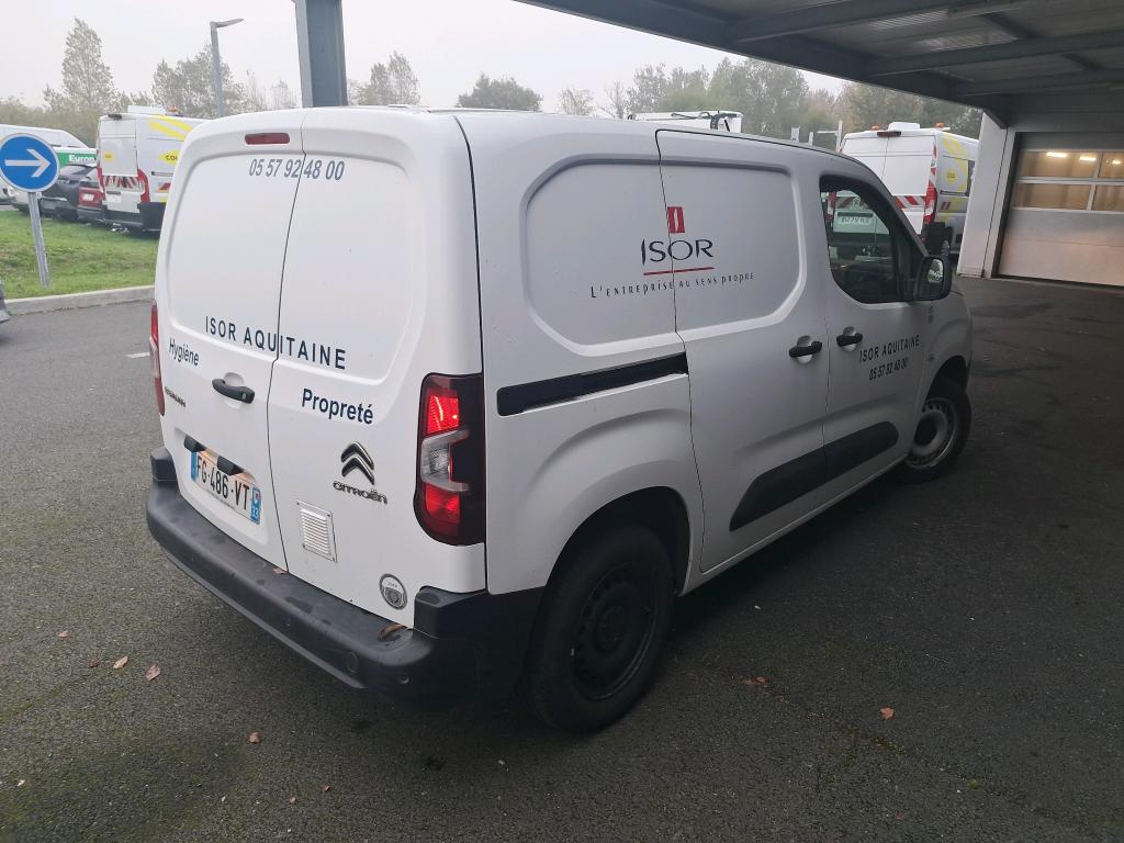 Citroen BERLINGO VAN M 650 BLUEHDI 75 BVM5 CLUB 2019