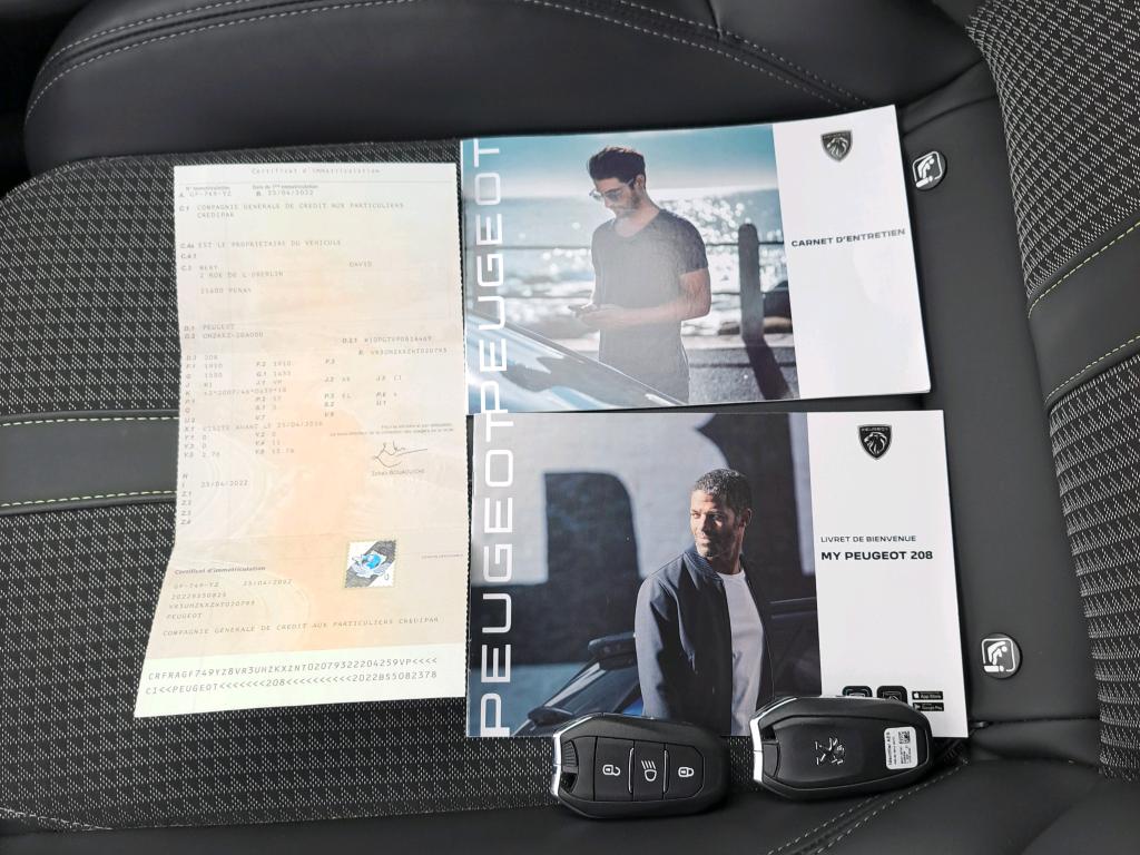 Peugeot 208 Electrique 50 kWh 136ch GT 2022