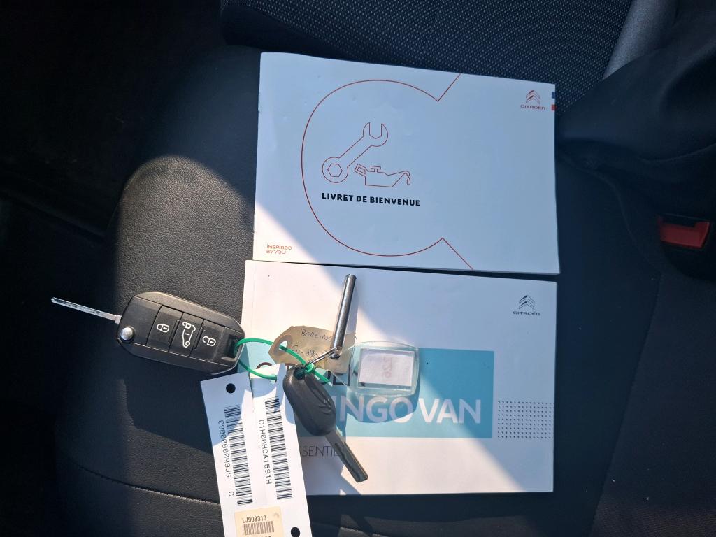 Citroen BERLINGO VAN M 650 BLUEHDI 100 S&S BVM5 CLUB 2020