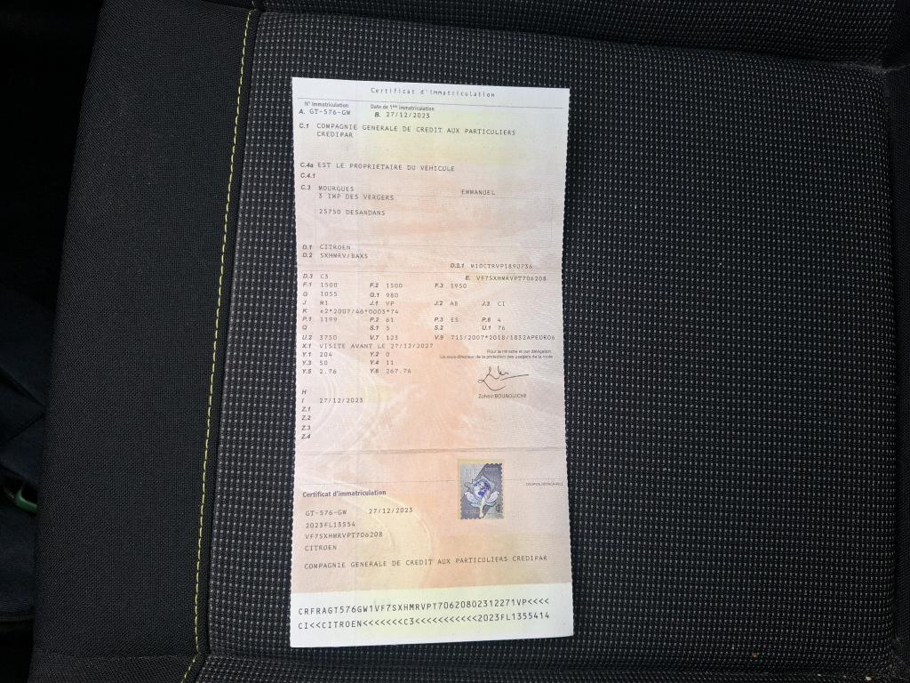 Citroen C3 PureTech 83 ch BVM5 You 2023