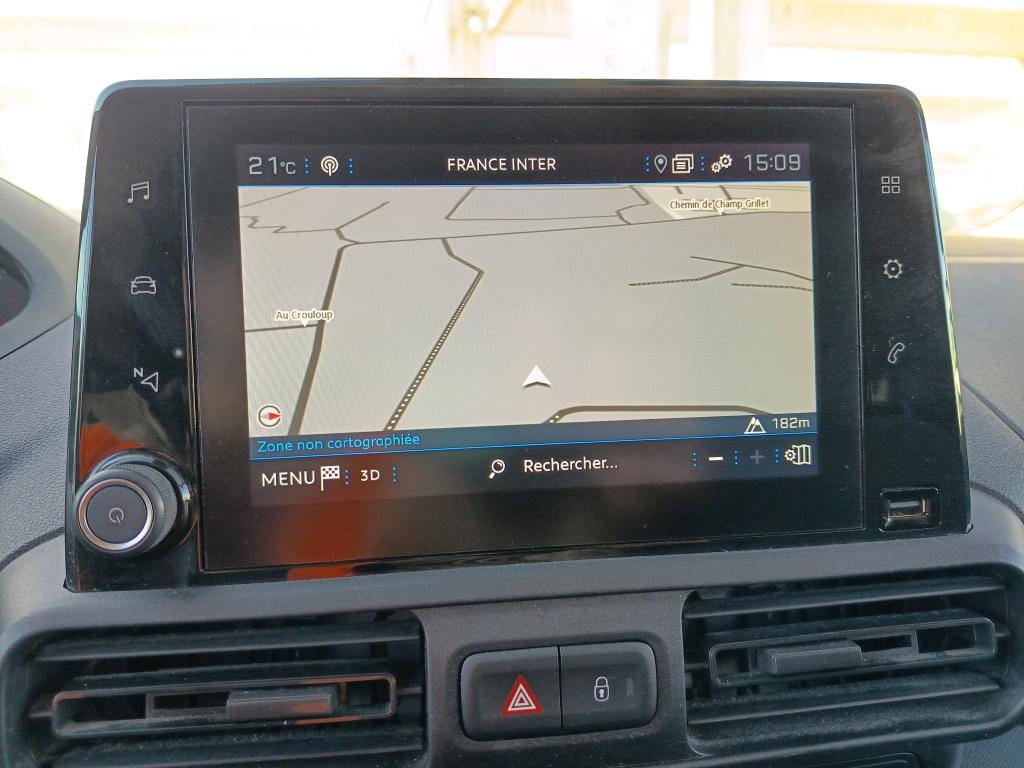 Peugeot PARTNER FOURGON STANDARD 1000 KG BLUEHDI 100 S&S BVM5 ASPHALT 2020