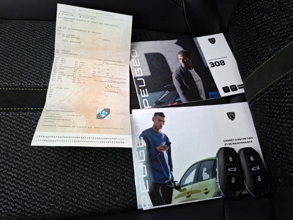 Peugeot 308 PureTech 130ch S&S EAT8 GT 2024