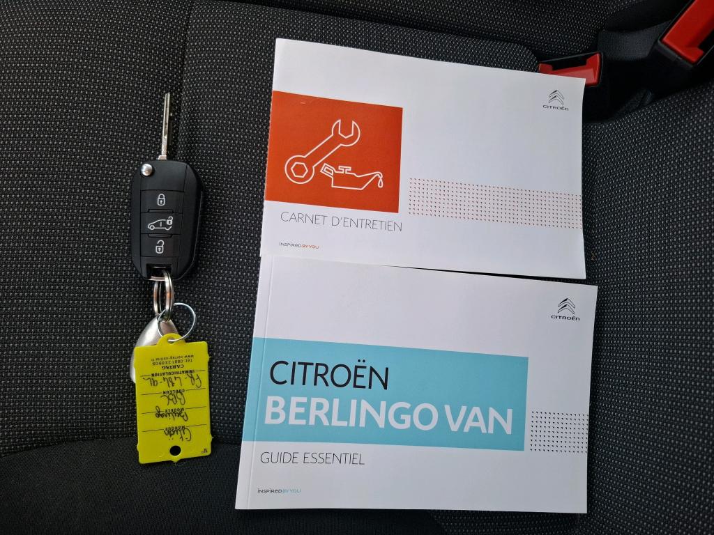 Citroen BERLINGO VAN M 650 BLUEHDI 100 S&S BVM5 CLUB 2020