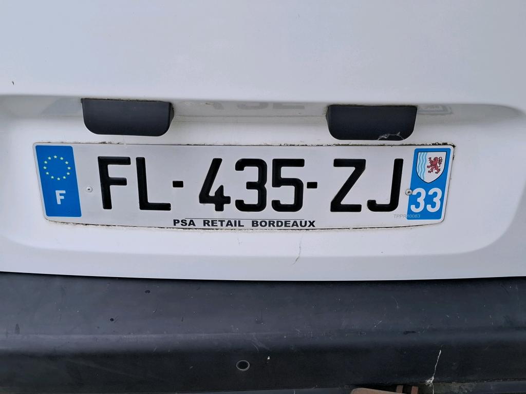 Peugeot PARTNER FOURGON STANDARD 650 KG BLUEHDI 100 S&S BVM5 ASPHALT 2019