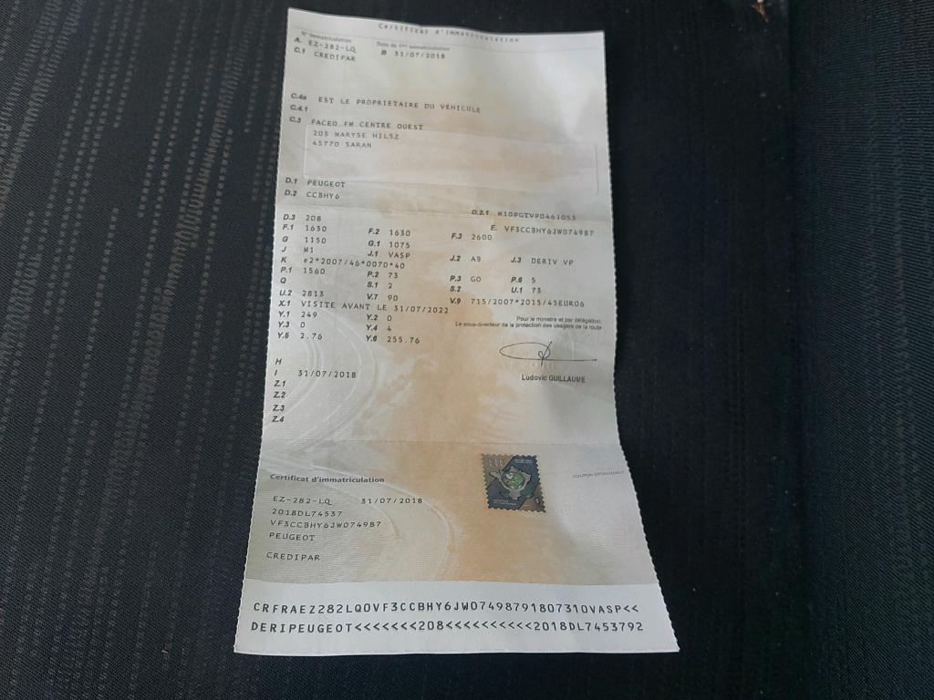 Peugeot 208 AFFAIRE 1.6 BLUEHDI 100 BVM5 PREMIUM PACK 2018