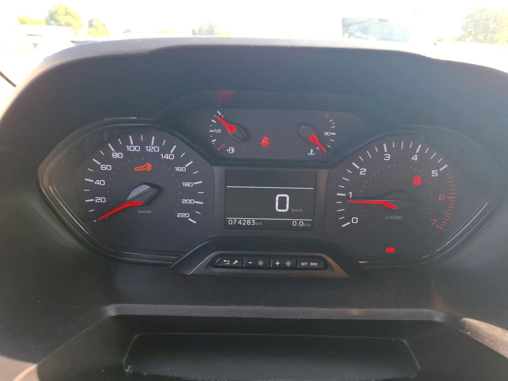 Peugeot PARTNER FOURGON STANDARD 650 KG BLUEHDI 100 S&S BVM5 ASPHALT 2021