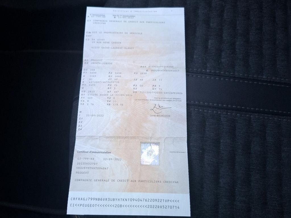 Peugeot 208 BlueHDi 100 S&S BVM6 Roadtrip 2022