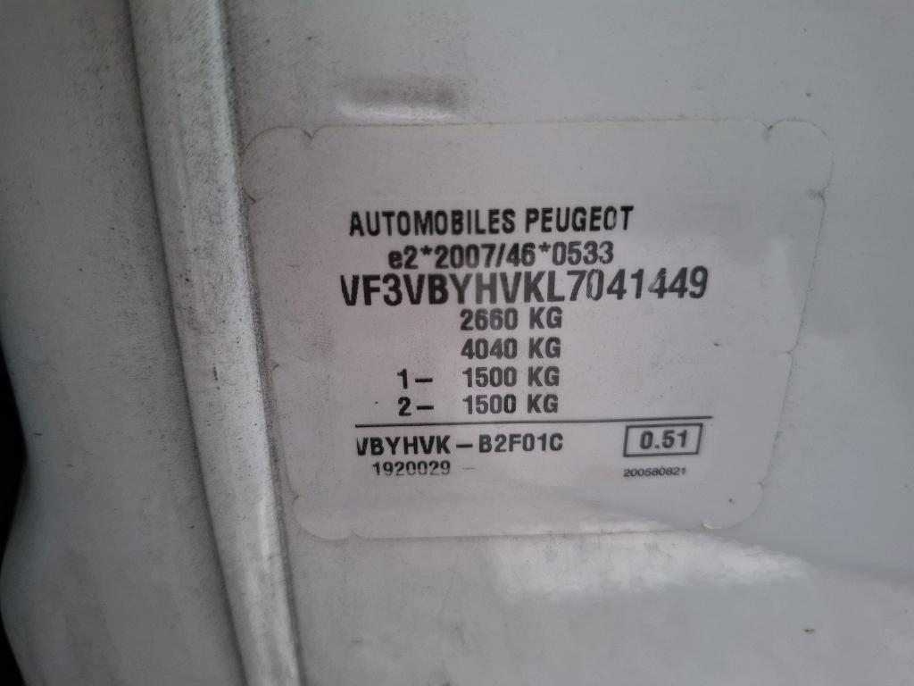 Peugeot EXPERT FGN TOLE STANDARD 1.5 BLUEHDI 120 S&S BVM6 PREMIUM 2020