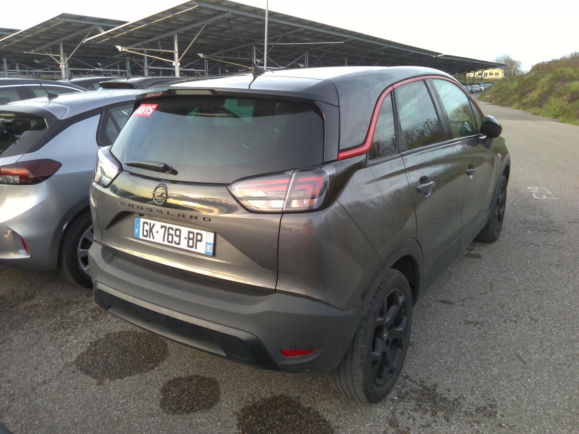 Opel Crossland 1.2 Turbo 130 ch BVA6 GS Line 2022