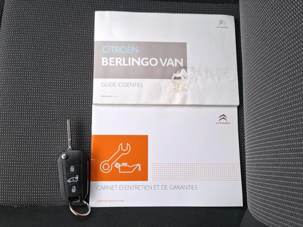 Citroen BERLINGO VAN M 650 BLUEHDI 100 S&S CLUB 2019