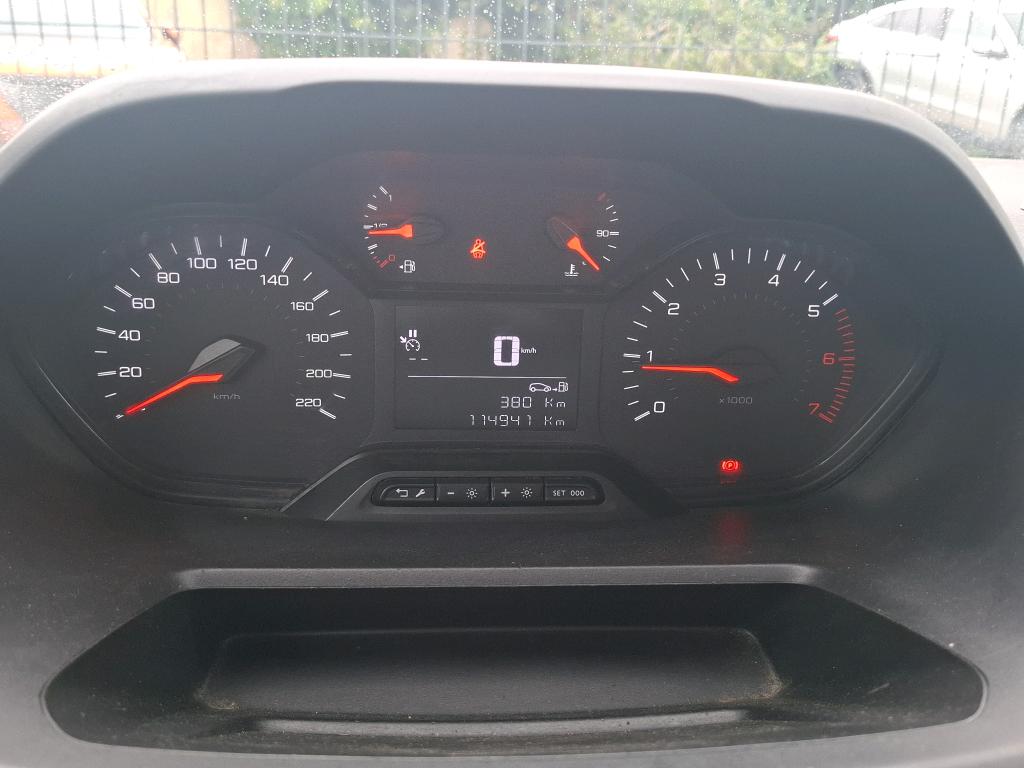 Peugeot PARTNER FOURGON STANDARD 650 KG BLUEHDI 100 BVM5 PREMIUM 2019