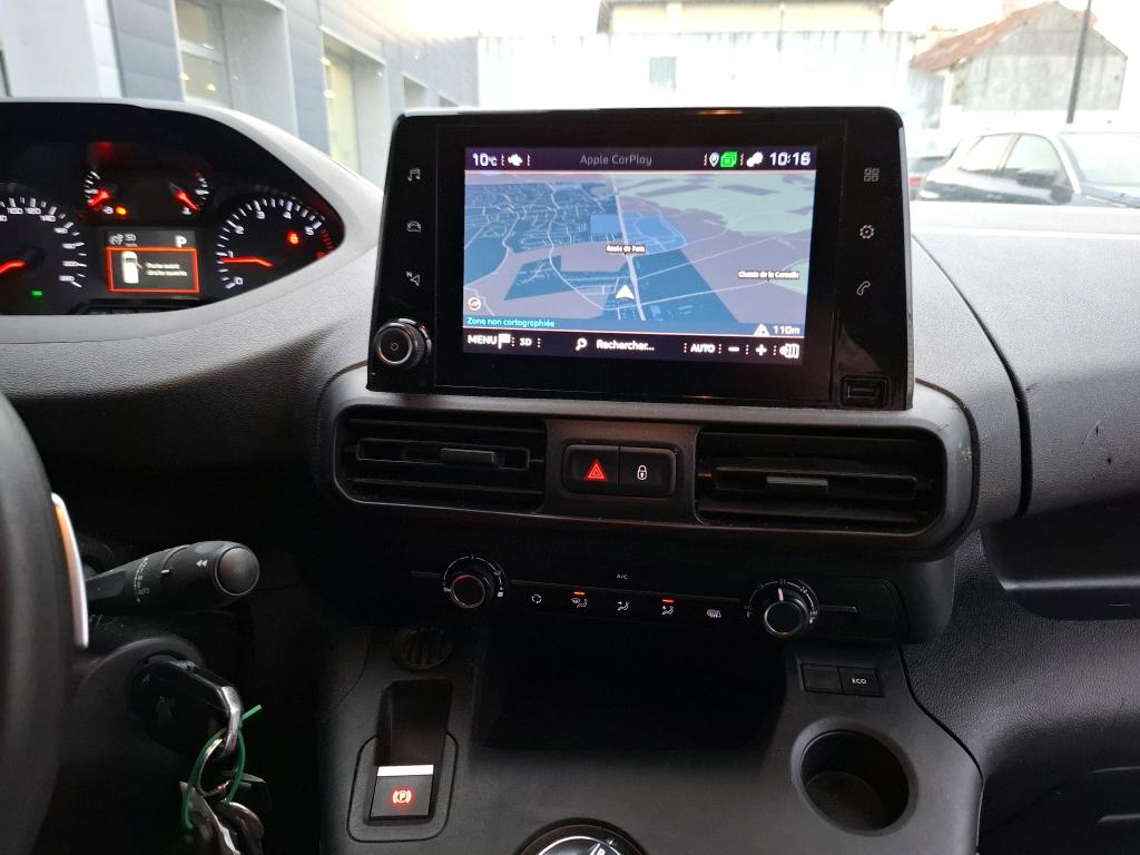 Peugeot PARTNER FOURGON STANDARD 650 KG BLUEHDI 130 S&S EAT8 ASPHALT 2020