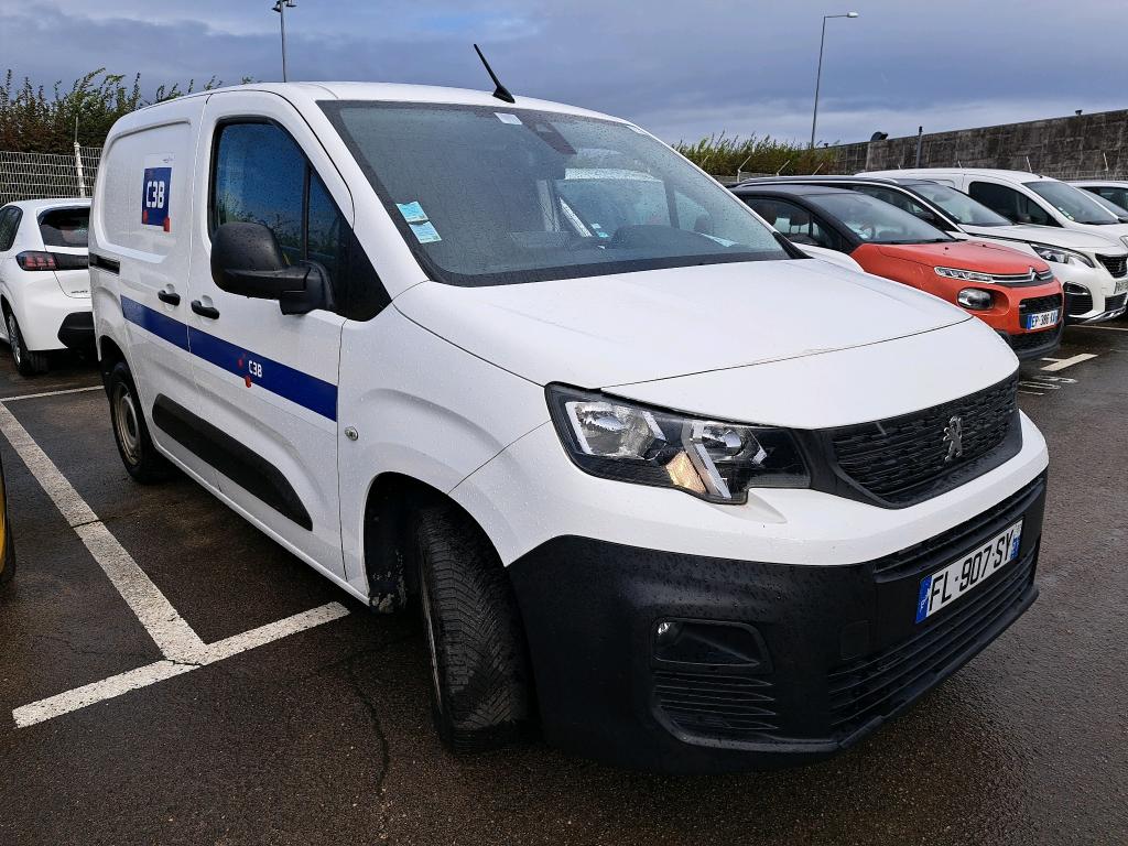 Peugeot PARTNER FOURGON STANDARD 650 KG BLUEHDI 100 S&S BVM5 ASPHALT 2019