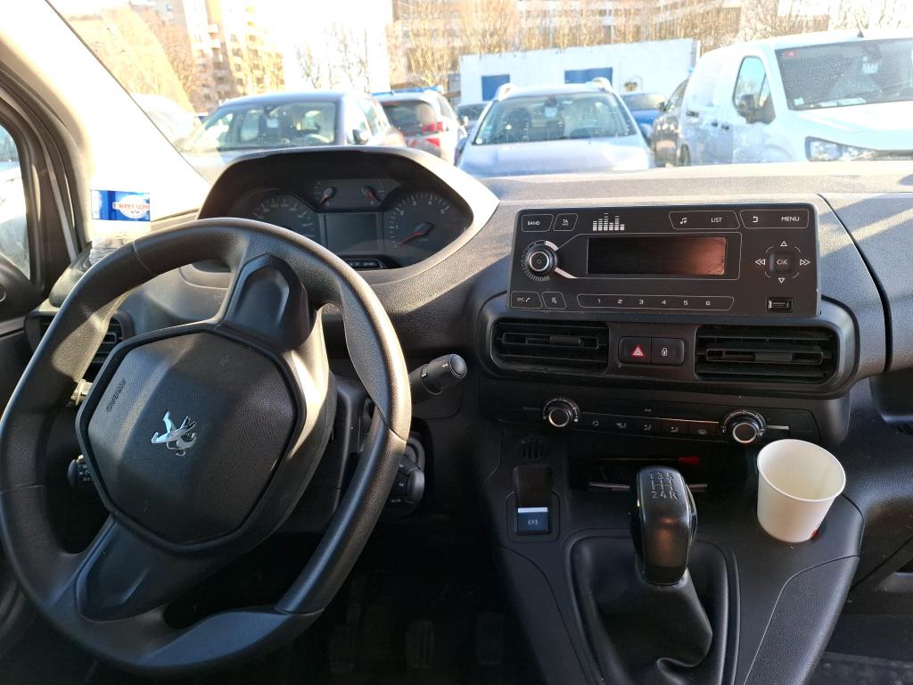 Peugeot PARTNER FOURGON STANDARD 650 KG BLUEHDI 100 S&S BVM5 PREMIUM 2020