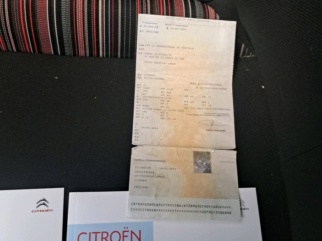 Citroen C1 VTi 72 ETG Shine 2019