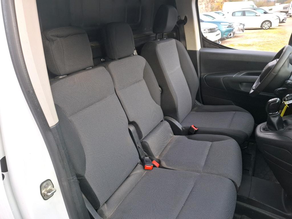 Peugeot PARTNER FOURGON STANDARD 650 KG BLUEHDI 100 S&S BVM5 PREMIUM 2020