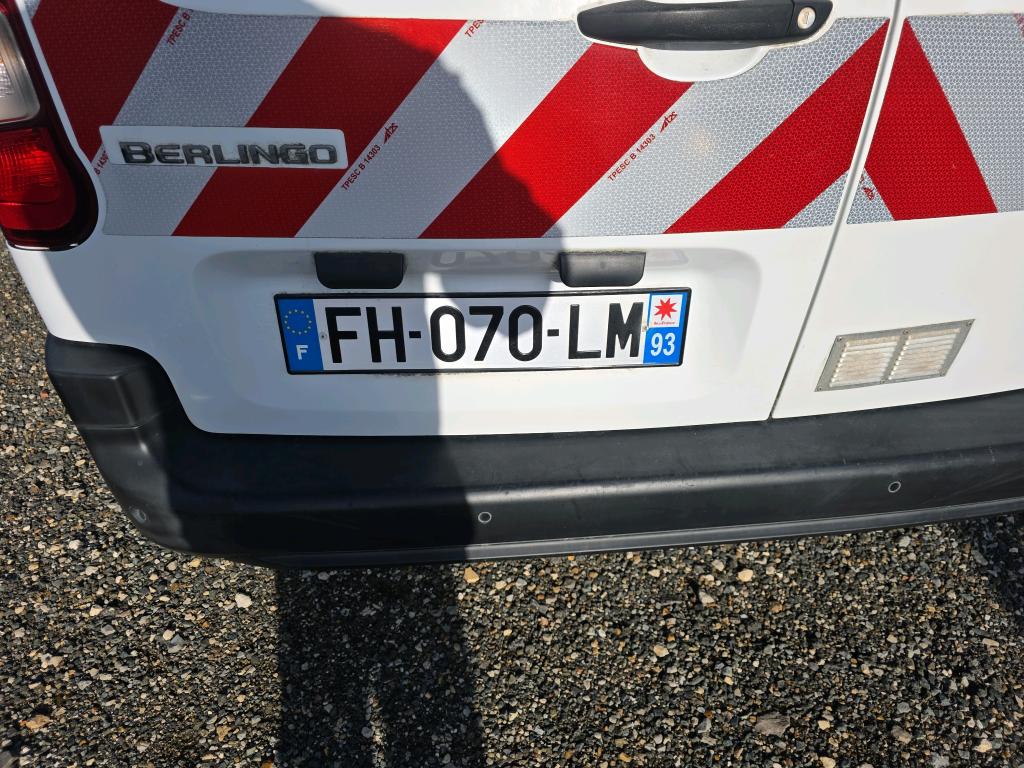 Citroen BERLINGO VAN M 650 BLUEHDI 100 S&S CLUB 2019