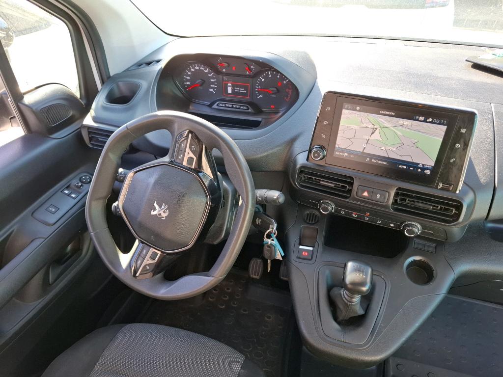 Peugeot PARTNER FOURGON STANDARD 650 KG BLUEHDI 100 S&S BVM6 ASPHALT 2021