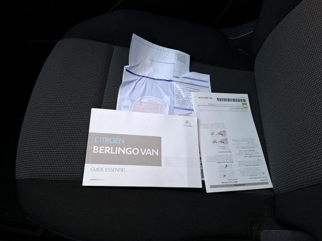 Citroen BERLINGO VAN M 650 BLUEHDI 100 S&S CLUB 2019