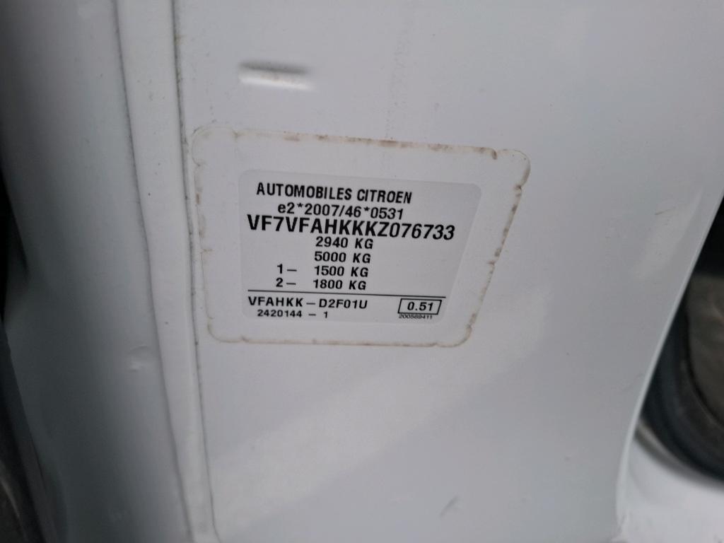 Citroen JUMPY CAB APPROFONDIE XL BLUEHDI 120 BVM6 CLUB 340 NM 2019