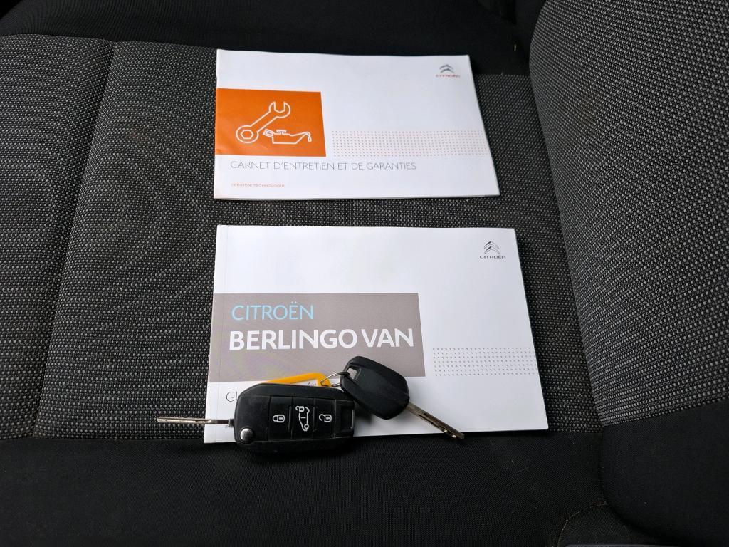 Citroen BERLINGO VAN M 650 BLUEHDI 100 S&S CLUB 2019
