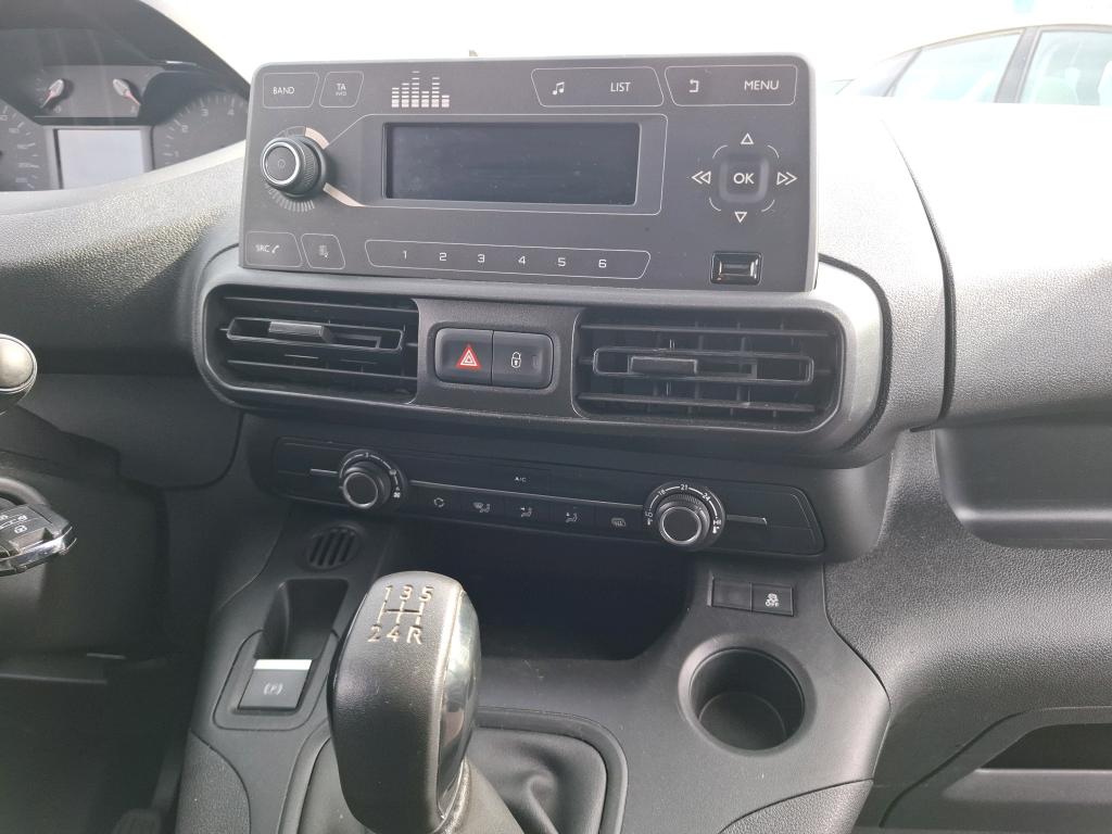 Peugeot PARTNER FOURGON STANDARD 650 KG BLUEHDI 75 BVM5 PREMIUM 2020