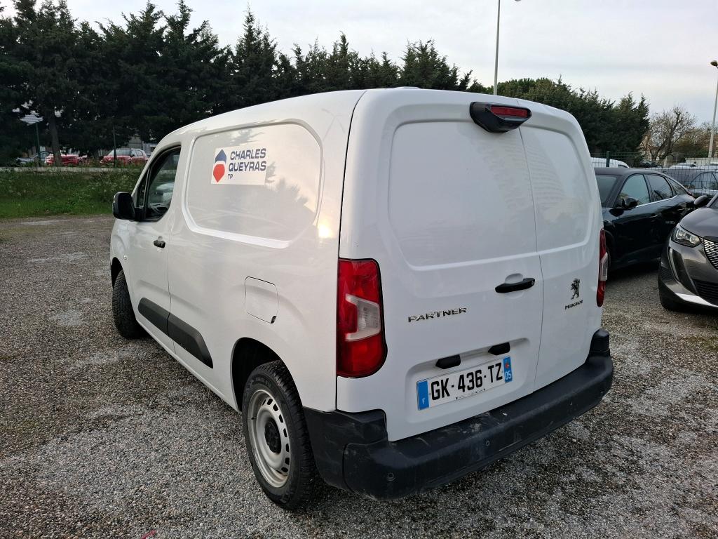 Peugeot PARTNER FOURGON STANDARD 650 KG BLUEHDI 100 S&S BVM6 ASPHALT 2022