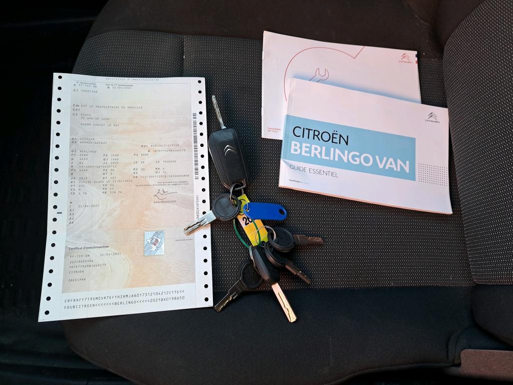 Citroen BERLINGO VAN M 1000 BLUEHDI 130 S&S EAT8 DRIVER 2021