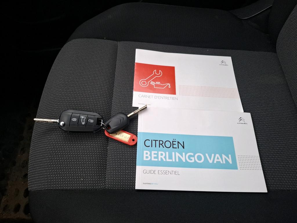 Citroen BERLINGO VAN M 650 BLUEHDI 100 S&S BVM5 CLUB 2020