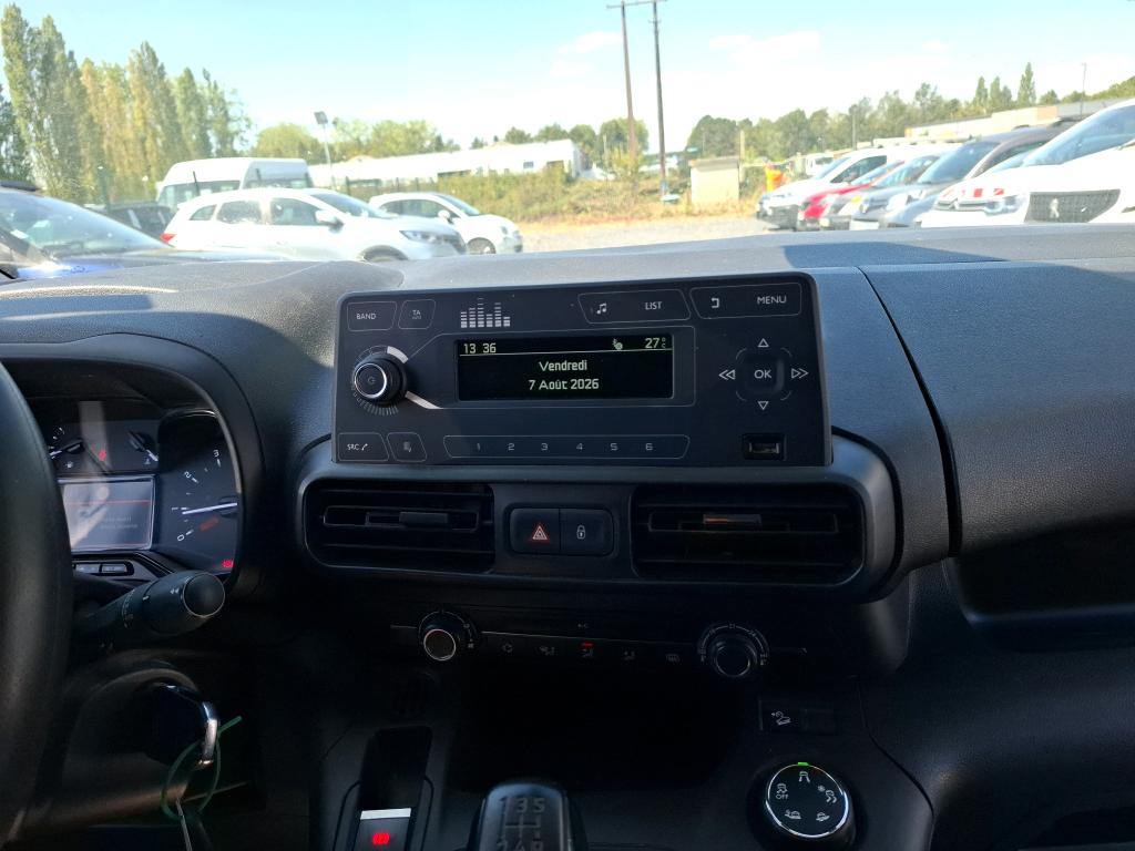 Citroen BERLINGO VAN M 650 BLUEHDI 100 S&S BVM5 CLUB 2019