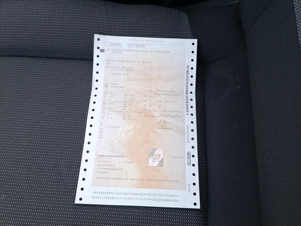 Citroen C3 SOCIETE BLUEHDI 100 S&S BVM6 FEEL NAV 2022
