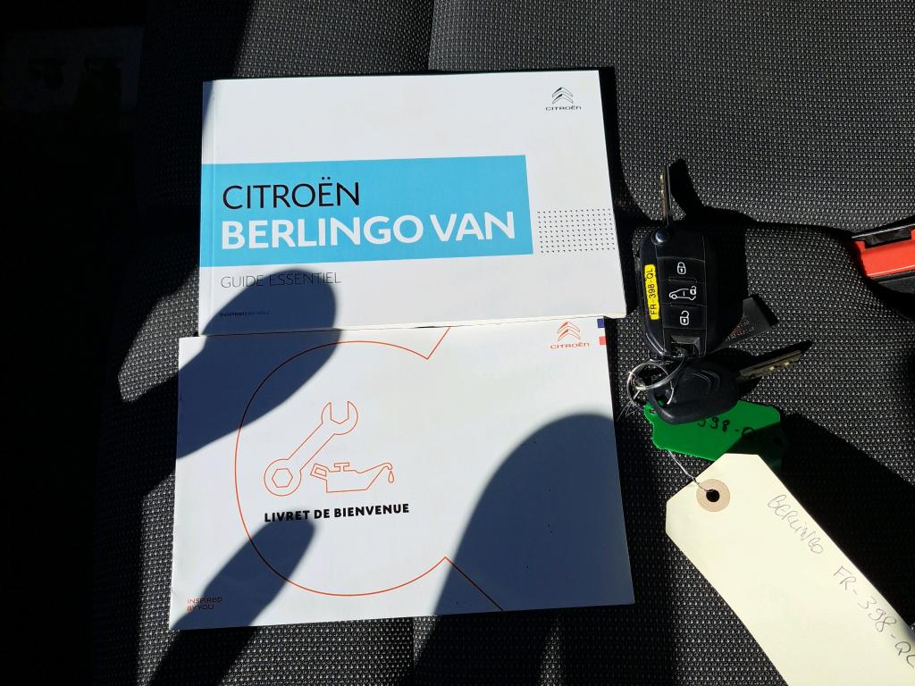 Citroen BERLINGO VAN M 650 BLUEHDI 100 S&S BVM5 CLUB 2020