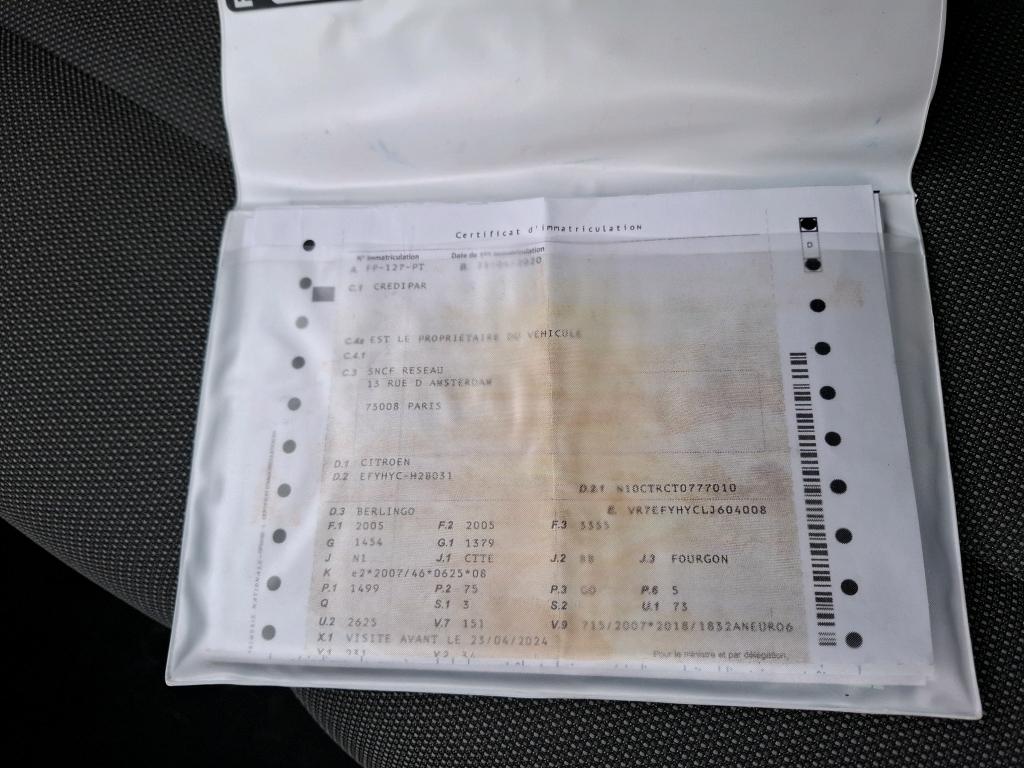 Citroen BERLINGO VAN M 650 BLUEHDI 100 S&S BVM5 CLUB 2020