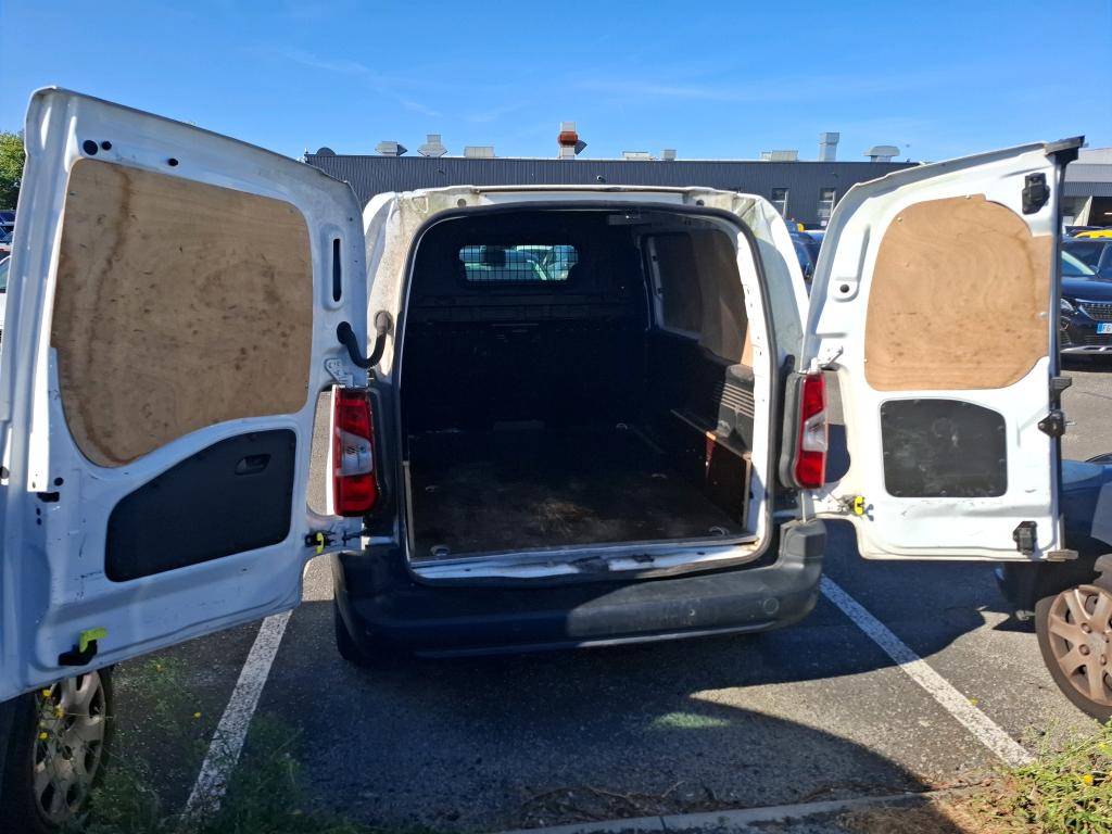 Peugeot PARTNER FOURGON STANDARD 650 KG BLUEHDI 100 S&S BVM6 ASPHALT 2021