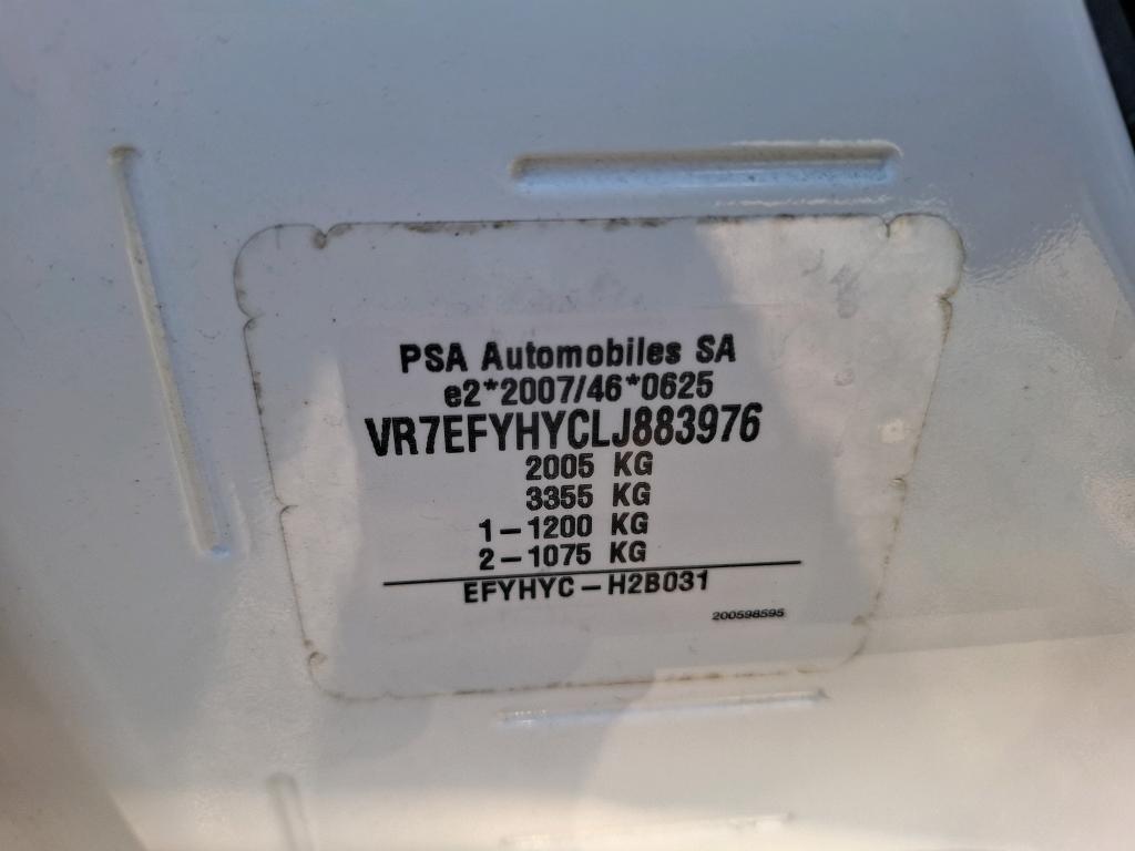 Citroen BERLINGO VAN M 650 BLUEHDI 100 S&S BVM5 CLUB 2020