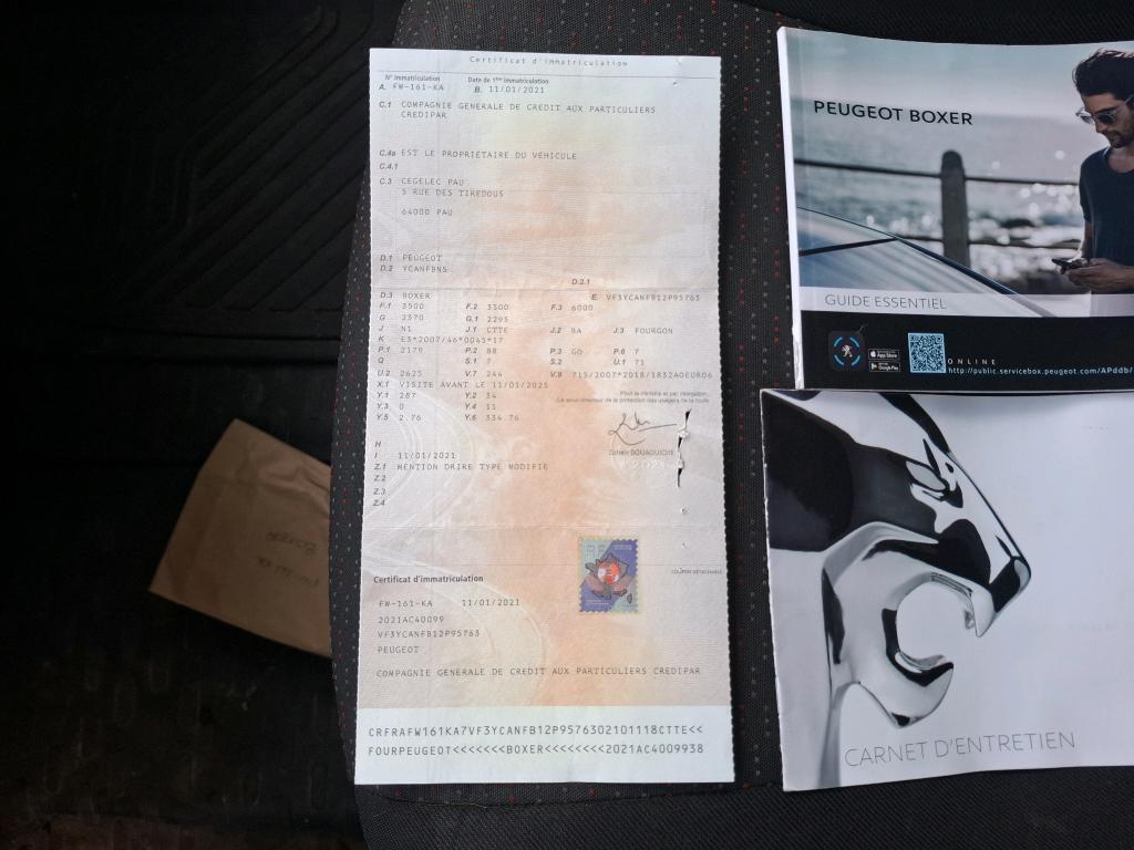 Peugeot BOXER TOLE 335 L2H2 BLUEHDI 120 S&S PREMIUM 2021