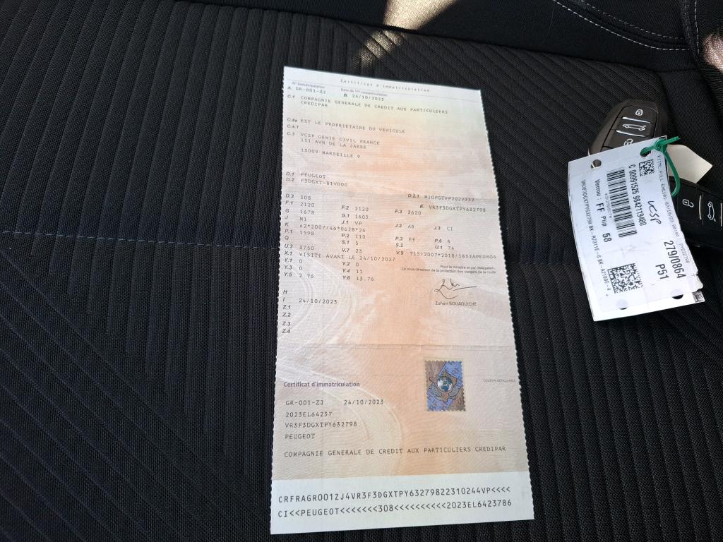 Peugeot 308 PHEV 180 e-EAT8 Active Pack 2023