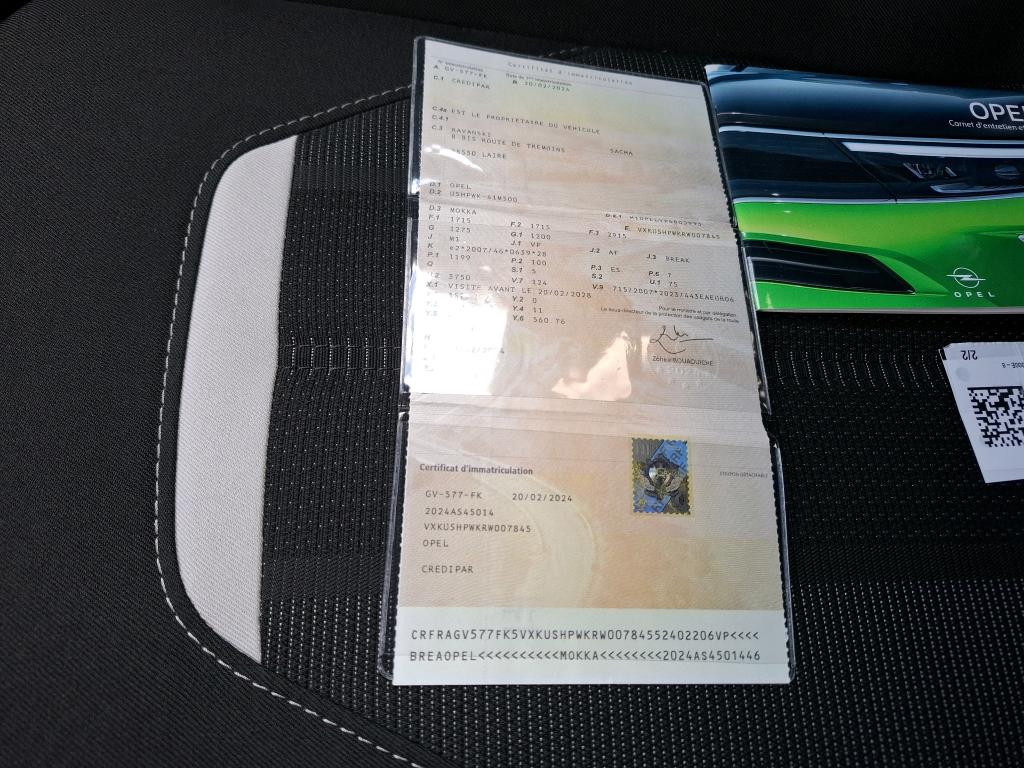 Opel Mokka 1.2 Turbo 136 ch BVM6 GS 2024