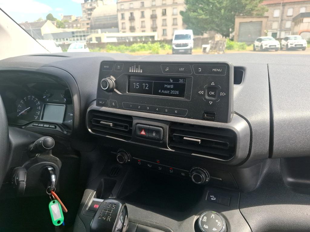 Citroen BERLINGO VAN M 650 BLUEHDI 100 S&S CLUB 2019