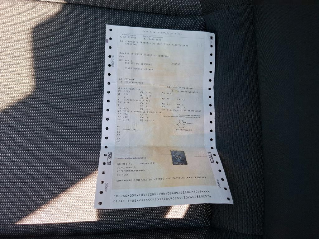 Citroen C3 Aircross PureTech 110 S&S BVM6 You 2024