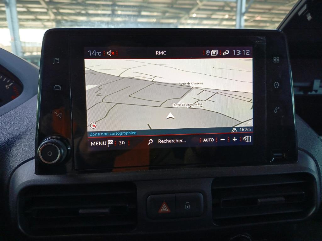 Peugeot PARTNER FOURGON STANDARD 1000 KG BLUEHDI 100 S&S BVM5 ASPHALT 2020