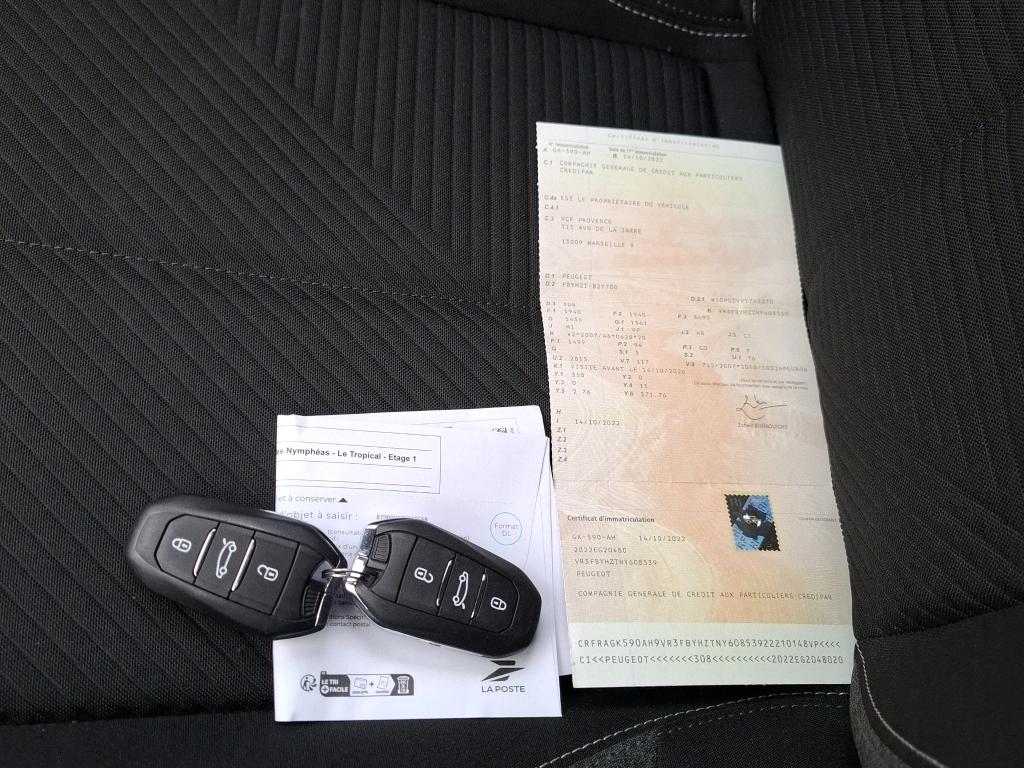 Peugeot 308 BlueHDi 130ch S&S EAT8 Active Pack 2022