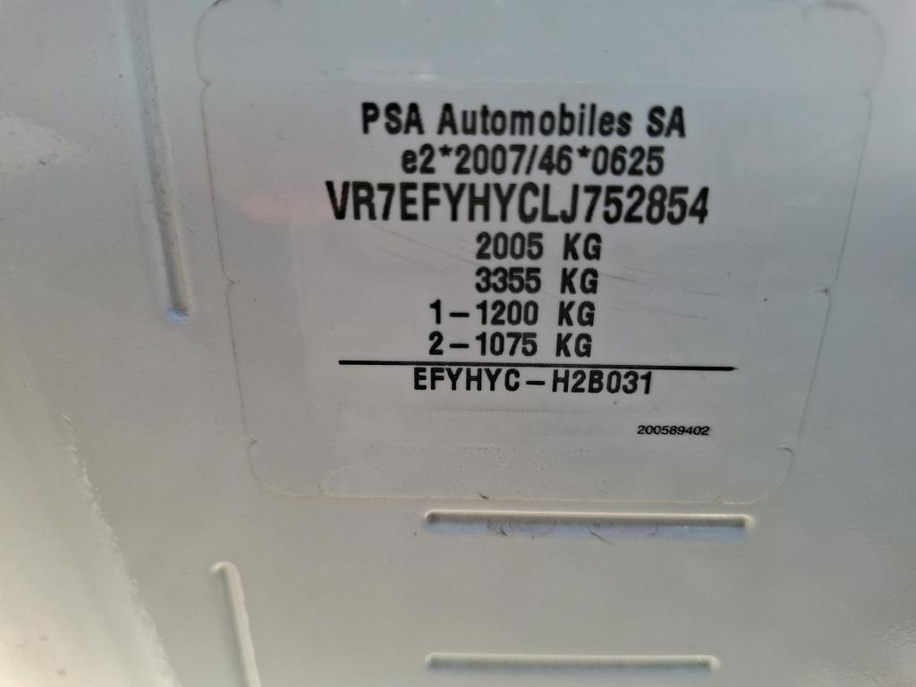 Citroen BERLINGO VAN M 650 BLUEHDI 100 S&S BVM5 CLUB 2020