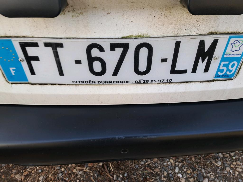 Citroen BERLINGO VAN M 650 BLUEHDI 100 S&S BVM5 CLUB 2020