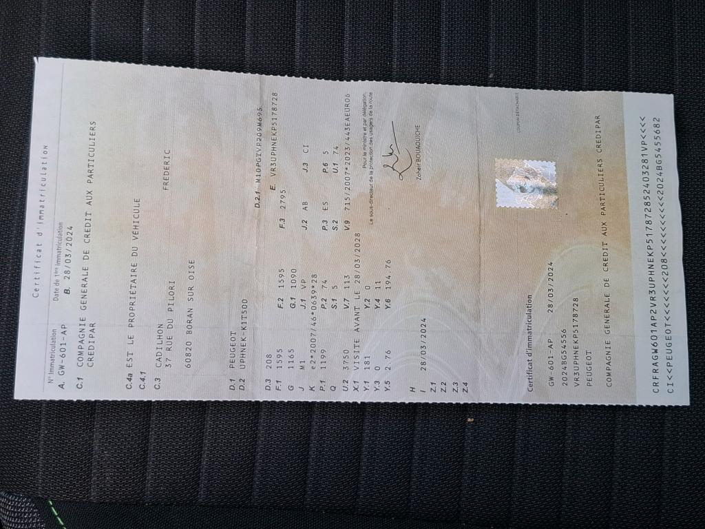 Peugeot 208 PureTech 100 S&S BVM6 Active 2024